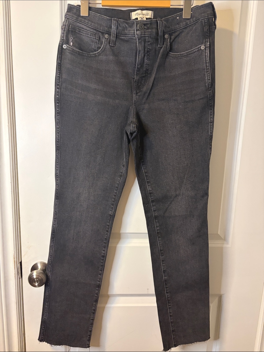 Madewell Charcoal Gray Skinny Jeans